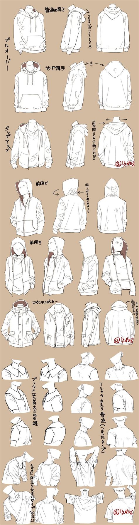 Different Kind Of Jackets How To Draw Clothing Clothing Drawing