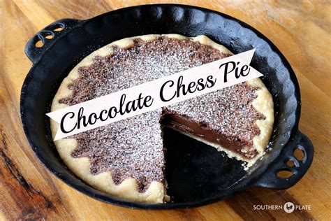 Grandmama S Chocolate Chess Pie Southern Desserts Southern Recipes