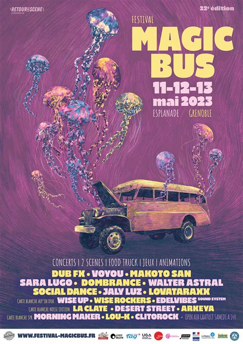 Festival Magic Bus Festival De Musiques Actuelles à Grenoble
