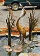 Custom Copper Heron Fountain by mikelange3 on Etsy