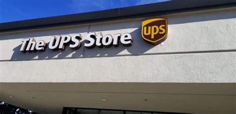Signage For The Ups Store Sjp Signs