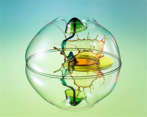 Markus Reugels Amazing High Speed Liquid Sculpture Photography