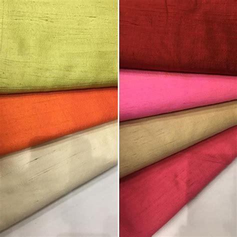 Raw Silk Fabrics Plain Forever Pure Products Instagram Tejidos