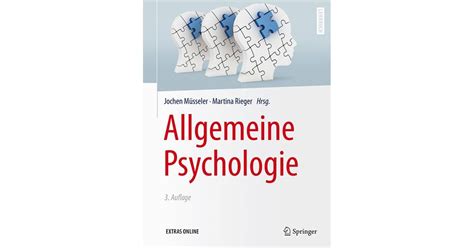Allgemeine Psychologie Müsseler Rieger Hrsg 3 Auflage 2016