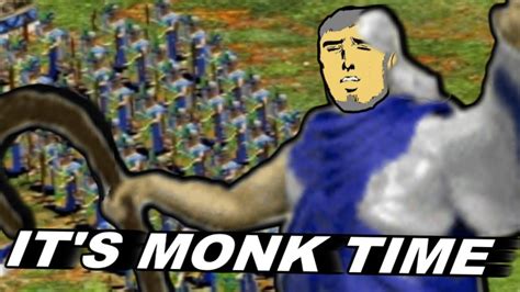 Breaking Age Of Empires 2 With An Army Of Monks Youtube