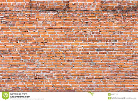Background Of Old Brick Wall Pattern Texture Stock Image Image Of