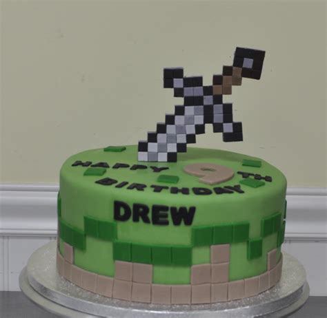 Home minecraft maps dokucraft diamond sword minecraft map. Minecraft sword cake | Chocolate cake with berry jam and ...