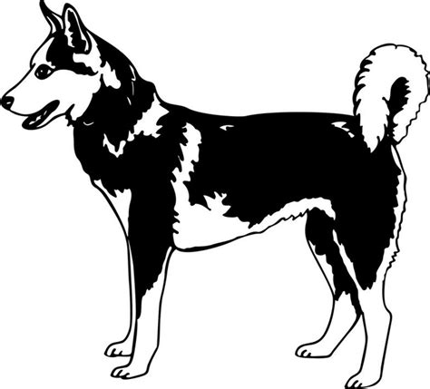 Download High Quality Husky Clipart Silhouette Transparent Png Images