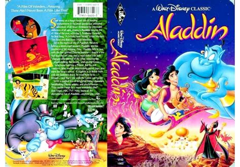 Aladdin On Walt Disney Home Video United States Of America VHS Videotape