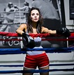 KACEY BARNFIELD on the Set of a Boxing Themed Photoshoot – HawtCelebs