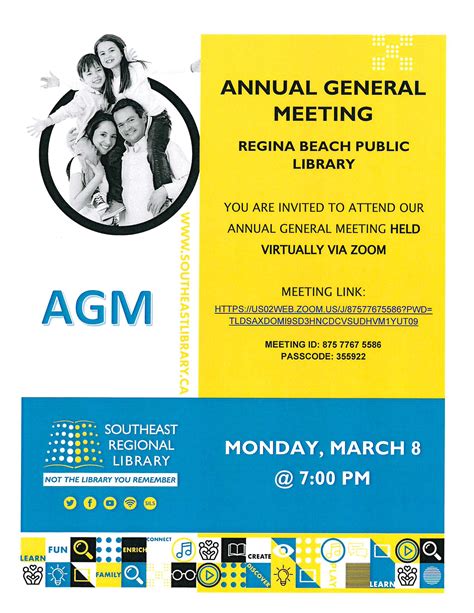 Library Annual General Meeting March 8 2021