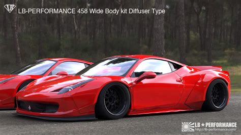 Lb Performance Ferrari 458 Italia Widebody