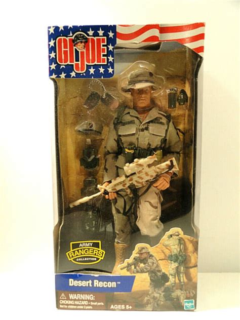 2002 Hasbro 16 Scale Gi Joe Army Rangers Collection Desert Recon