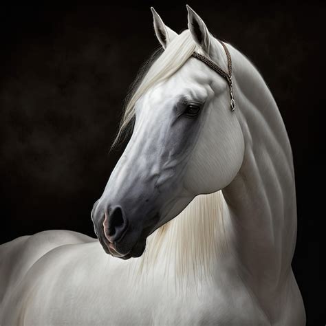 Premium Photo Beautiful Majestic Horse Image Ultra Realistic