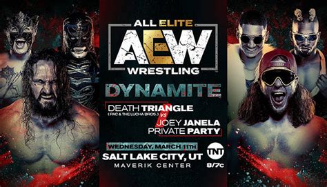 Death Triangle Vs Joey Janela And Private Party Set For Next Weeks Aew Dynamite 411mania