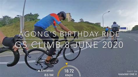 There are 208 days left in the year. Agong's Birthday Ride : GS Climb 8 June 2020 - YouTube