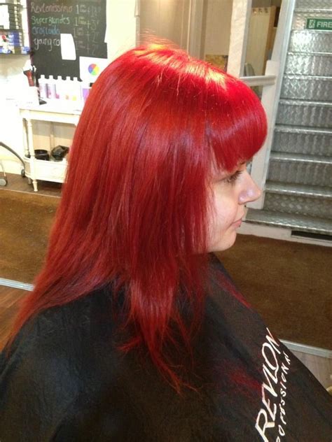 Vibrant Red Hair Revlon Revlonissimo Colours