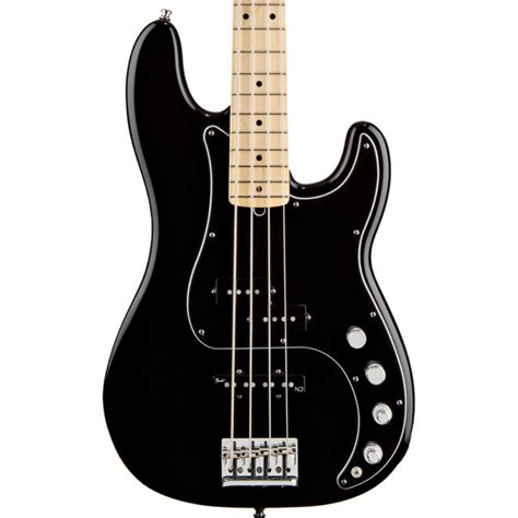 Fender American Deluxe Precision Bass MN Noir Gear4music
