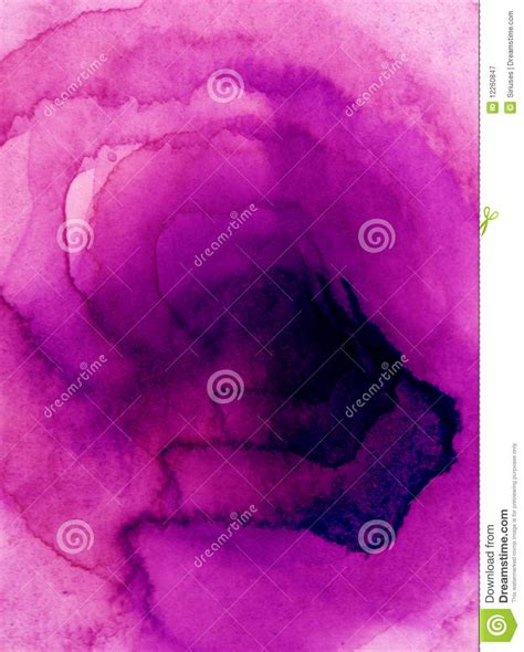 Purple Grunge Watercolor Texture Stock Illustration