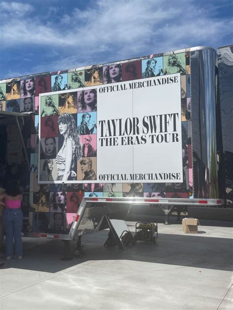 Merch Truck Merch Taylor Swift Ts Glendale Arizona Az Swift City Night Two Eras Tour
