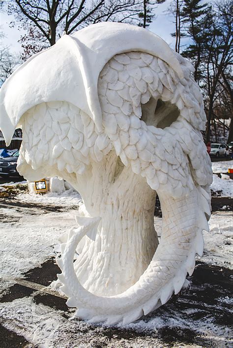 Worth The Wait As Snow Sculptures Dazzled In Illinois Competition