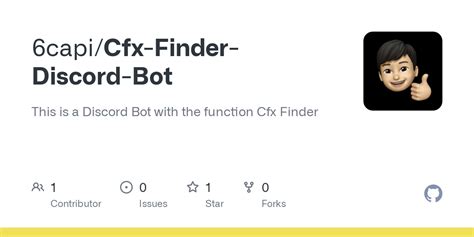 Github 6capicfx Finder Discord Bot This Is A Discord Bot With The