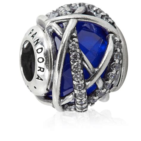 Pandora Blue Galaxy Charm In Sterling Silver 796361ncb Jewelry