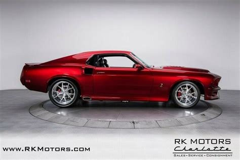 1969 Ford Mustang Red Fastback 50 Liter Coyote V8 4 Speed