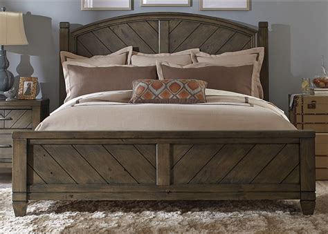 Bedroom furniture & sets >. Queen Bed Frame Size Elegant Modern Rustic Headboard ...