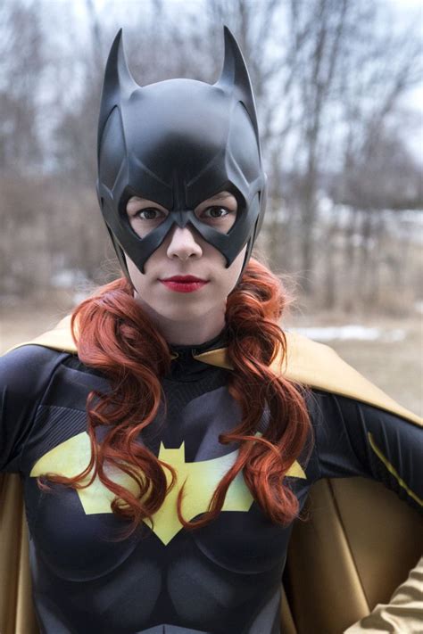 Batgirl Cowl By Jeff Fowler At Evil Genius Production Suit By