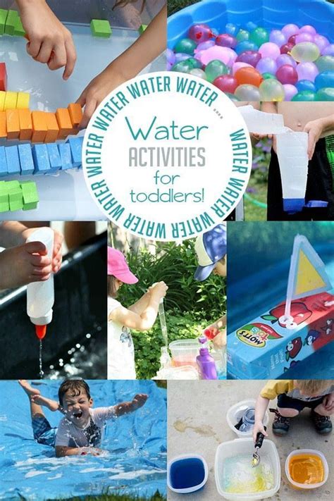 Water Water Water Activities For Toddlers Toddler Activities Craft