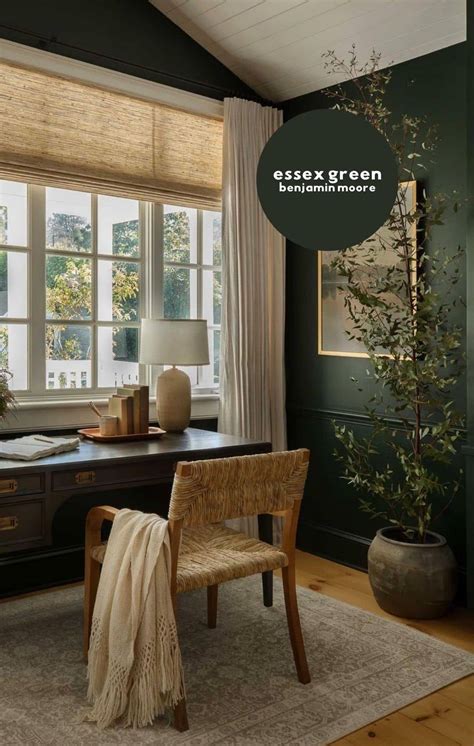 7 Incredible Dark Green Paint Colors For Interiors News Day Laura