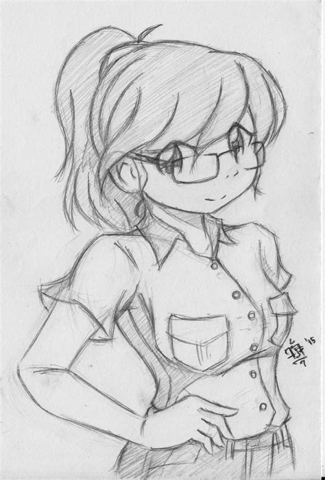 Glasses Girl By Foresteronly On Deviantart