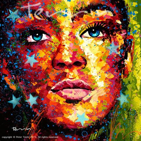 Terrinart Famous Acrylic Paintings Abstract Portrait Painting