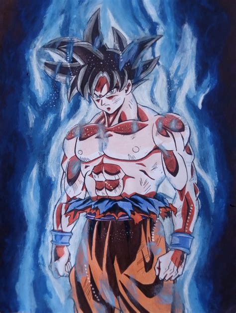 Goku Limit Breaker Ultra Instinto Por Miguelangeld Mb Dibujando