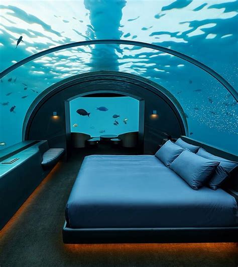 Dreamy Maldives Underwater Hotel Look Inside Underwater Hotel