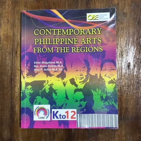 Contemporary Philippine Arts From The Regions Shs Textbook Hobbies