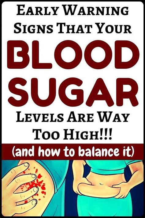 Never Ignore These Early Signs Of High Bllood Sugar Levels Diabetesreverse Coconut Health