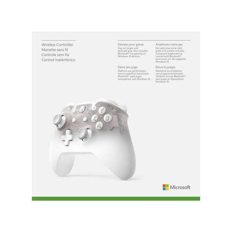 Microsoft Xbox One Phantom White Wireless Controller Xbox One Gamestop