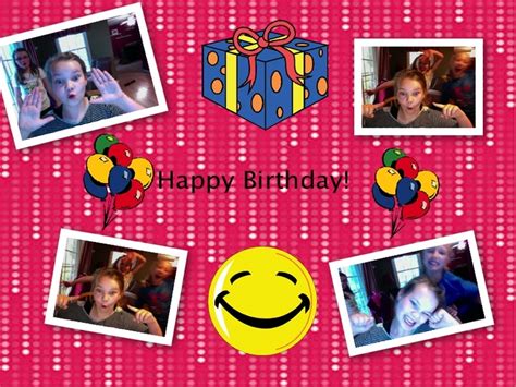happy birthday collage for my friend gracie!!!!! | Birthday collage