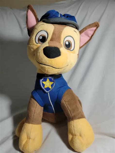 Paw Patrol Chase Jumbo Nickelodeon 16 Police Dog Stuffed Animal Large