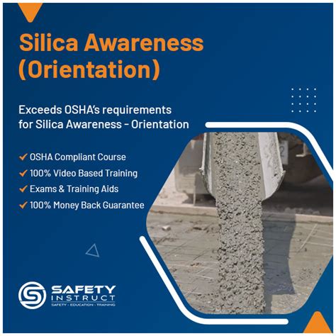 Silica Awareness Orientation Safety Instruct