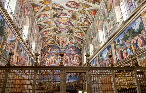 Sistine Chapel Vatican Rome Italy The Incredibly Long Journey