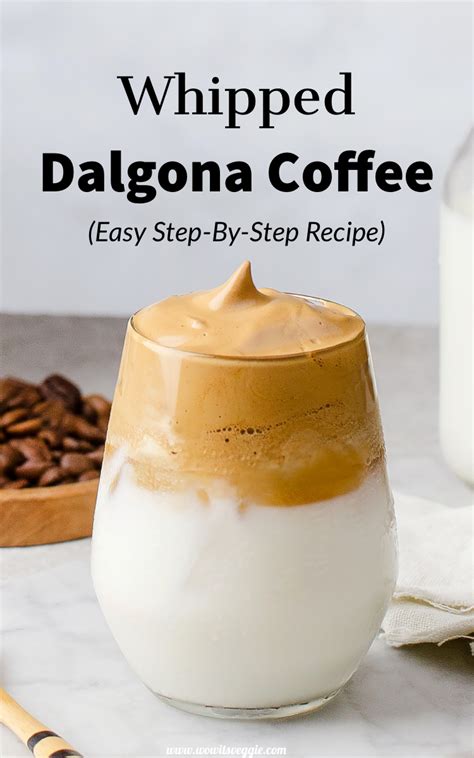 4 Ingredient Dalgona Whipped Coffee Recipe Step By Step Recipe