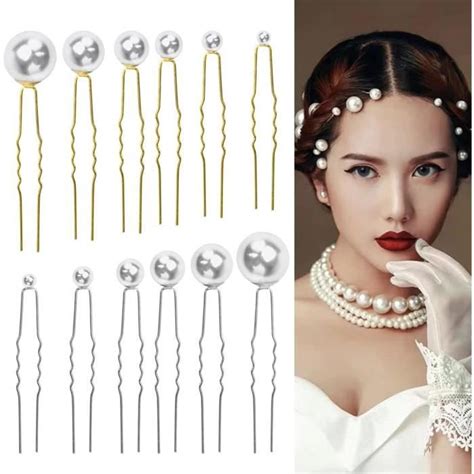 36 Pcs Épingles À Cheveux Mariage Épingles À Cheveux Perle Pince