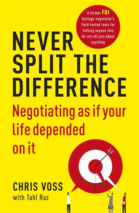 Never Split The Difference Splits Negotiation Business Books