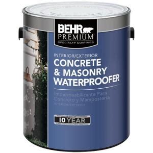 Behr Premium Gal Concrete And Masonry Waterproofer The Home
