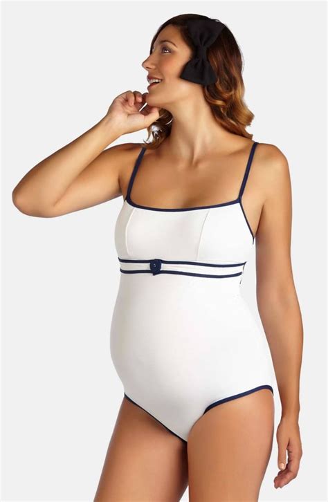 Pez D Or Rimini Pique Maternity One Piece Best Maternity One Piece