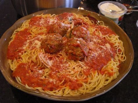 Is that what a normal serving of spaghetti and meatballs looks like? Meatballs - A Homemade Italian Meatball Recipe for ...