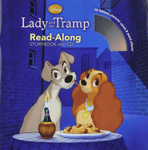 Disney Lady And The Tramp Read Along Storybook And Cd 2011 English